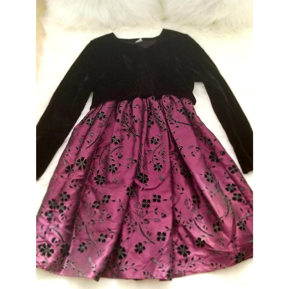 ♡Kid's Purple Flower Dress♡